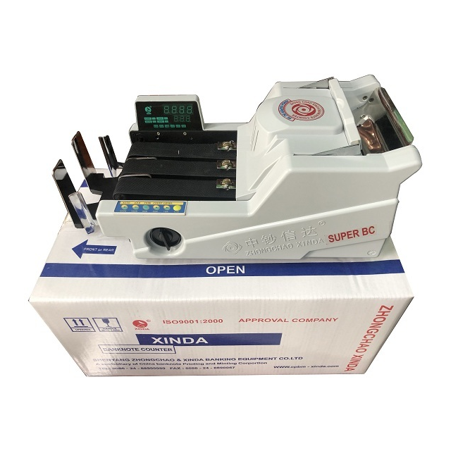Máy đếm tiền Xinda BC 40F Phiên bản mới